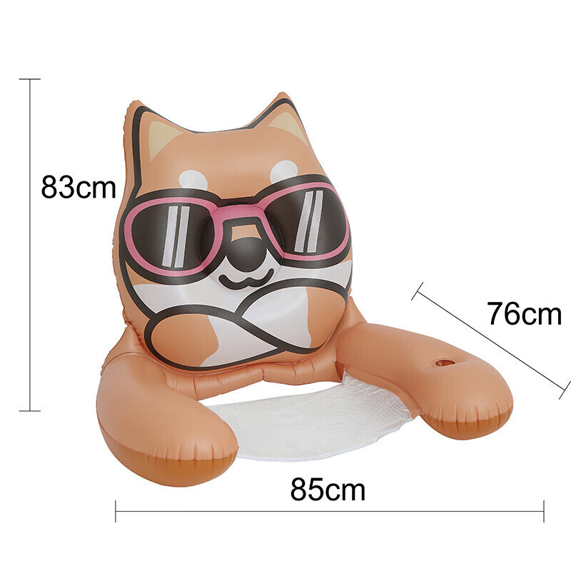 QINGHONG утолщенный водный шезлонг животного типа, водный надувной стул с подстаканником и сетчатым сиденьем 0,25 мм (цветная упаковка)
QINGHONG утолщенный водный шезлонг животного типа, водный надувной стул с подстаканником и сетчатым сиденьем 0,25 мм (цветная упаковка)