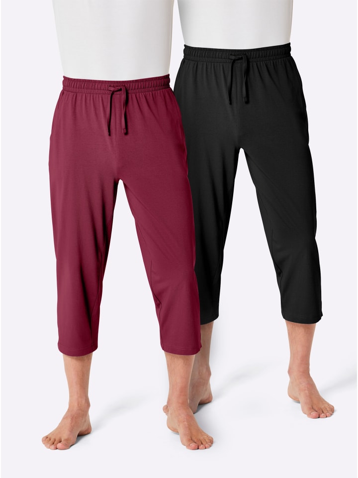 Брюки длиной 3/4 в цвете бордо + черный WITT WEIDEN
Брюки длиной 3/4 в цвете бордо + черный WITT WEIDEN