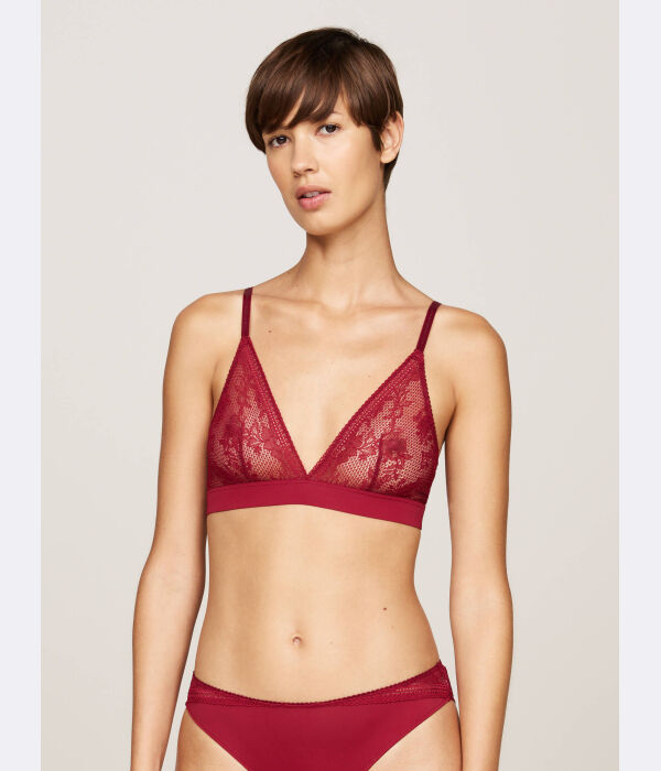 Кружевной бюстгальтер Tommy Hilfiger, красный
Кружевной бюстгальтер Tommy Hilfiger, красный