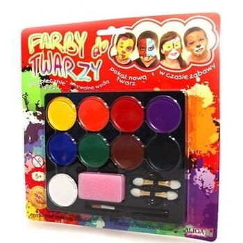 Алига, Краски для тела и лица, 9 цветов, Aliga
Алига, Краски для тела и лица, 9 цветов, Aliga