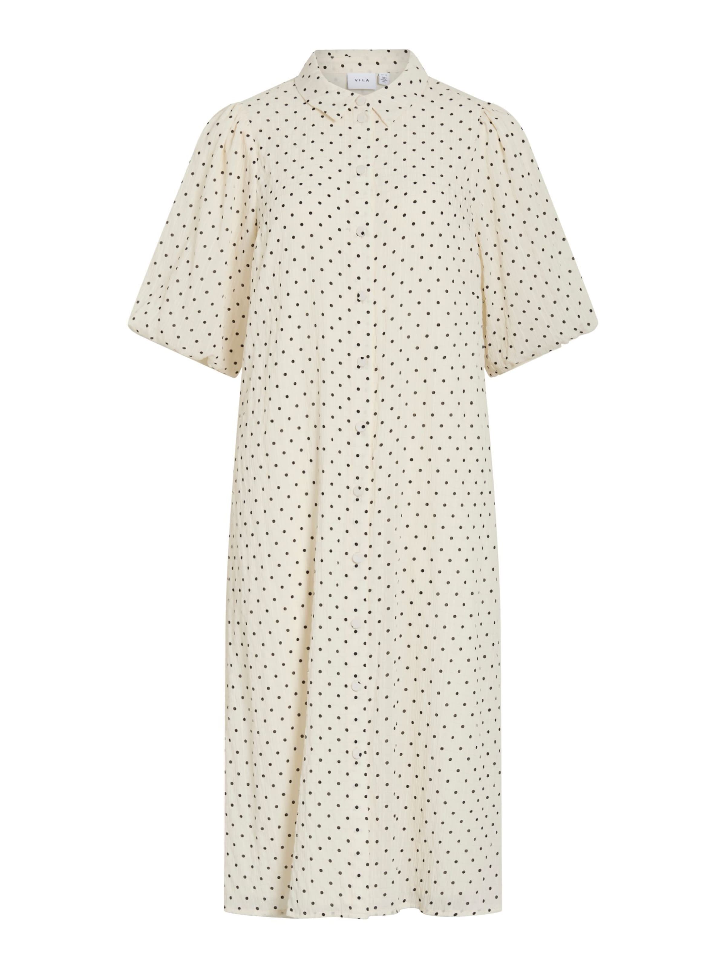 VILA Платье-рубашка 'VIEA' в белом цвете
VILA Платье-рубашка 'VIEA' в белом цвете