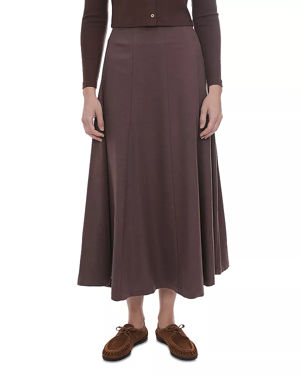 Юбка из саржевой ткани Point, коричневый
Юбка из саржевой ткани Point, коричневый