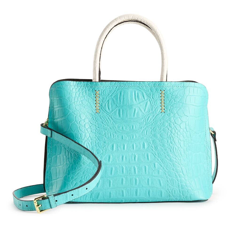 Ameri Кожаная сумка Yvette Ameri Leather, цвет Turquoise White, Белый, Ameri Кожаная сумка Yvette Ameri Leather, цвет Turquoise White 
Ameri Кожаная сумка Yvette Ameri Leather, цвет Turquoise White, Белый, Ameri Кожаная сумка Yvette Ameri Leather, цвет Turquoise White