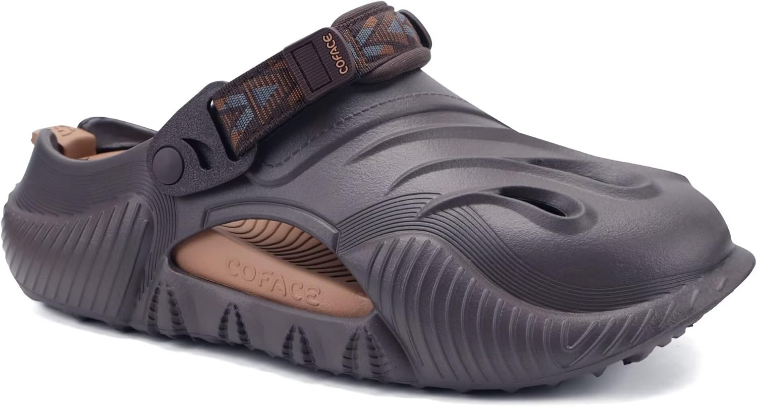 Мужские сабо COFACE для восстановления, комфортная ходьба, с толстой амортизацией, спортивные повседневные ортопедические мюли с поддержкой свода стопы при плантарном фасциите, коричневый/хаки
Мужские сабо COFACE для восстановления, комфортная ходьба, с толстой амортизацией, спортивные повседневные ортопедические мюли с поддержкой свода стопы при плантарном фасциите, коричневый/хаки