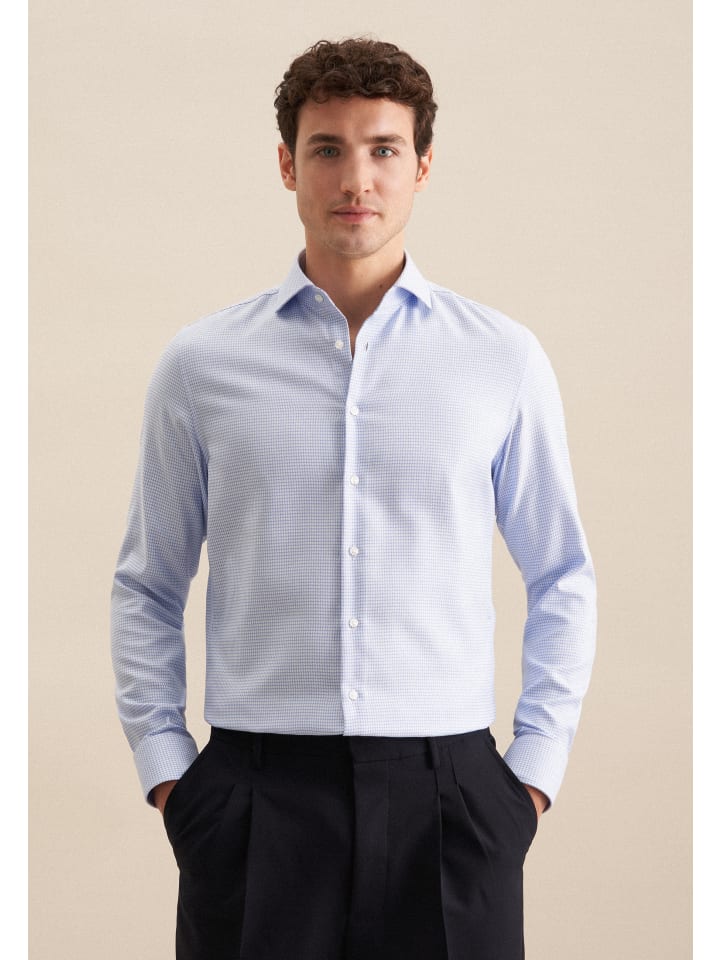 Рубашка Seidensticker, светло-синий
Рубашка Seidensticker, светло-синий