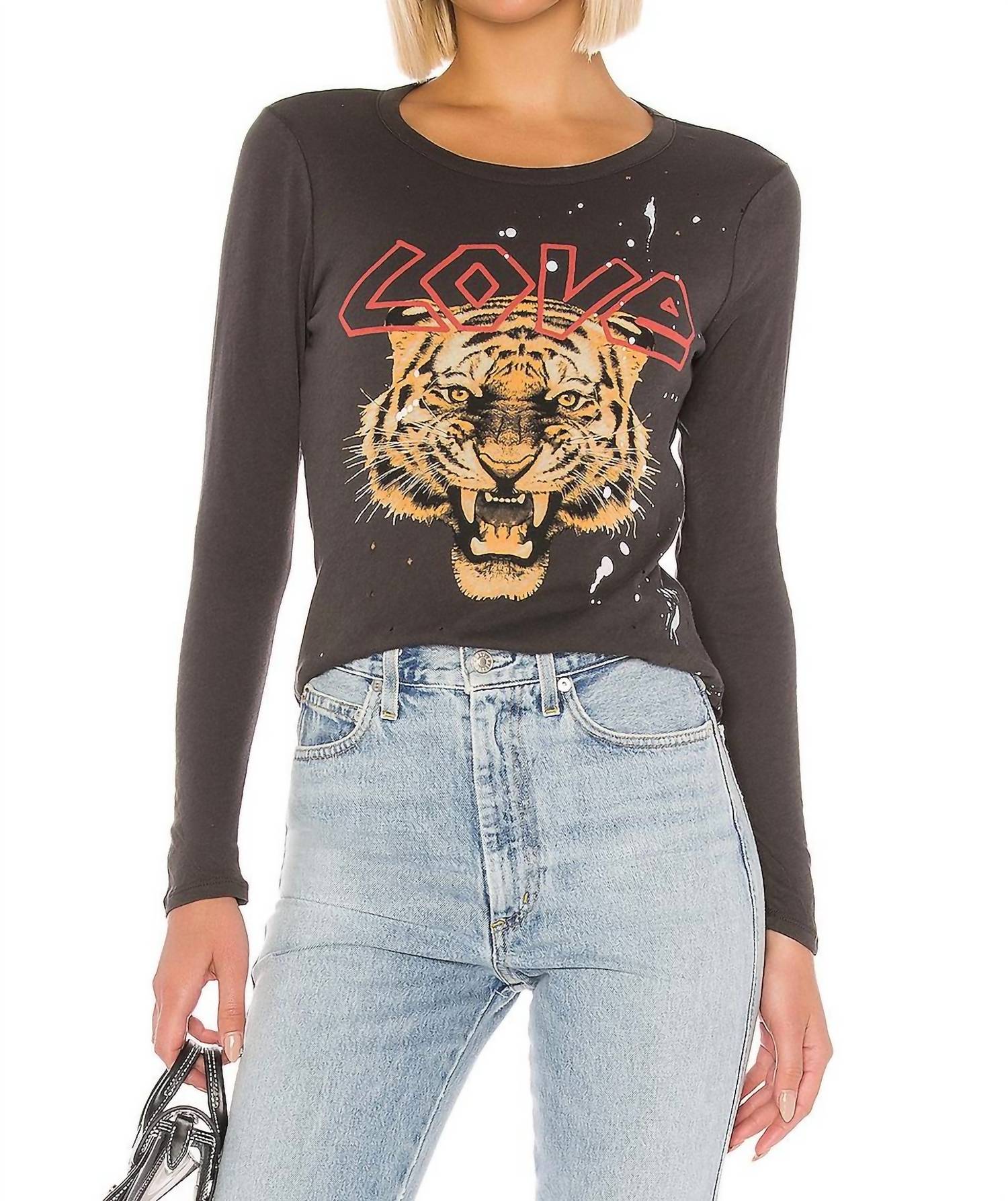 Chaser Футболка с принтом «Любовь, кот» в винтажном черном цвете, Черный, Chaser Футболка с принтом «Любовь, кот» в винтажном черном цвете
Chaser Футболка с принтом «Любовь, кот» в винтажном черном цвете, Черный, Chaser Футболка с принтом «Любовь, кот» в винтажном черном цвете