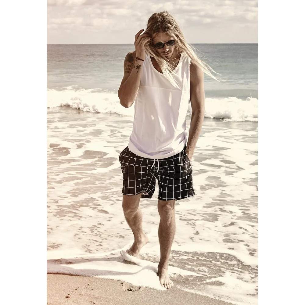 Шорты для плавания Urban Classics, черный
Шорты для плавания Urban Classics, черный