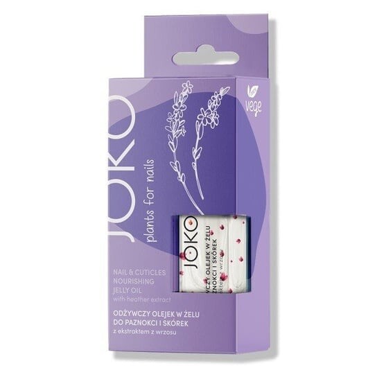 Питательный гель-масло для ногтей и кутикулы с экстрактом вереска, 11 мл Joko
Питательный гель-масло для ногтей и кутикулы с экстрактом вереска, 11 мл Joko