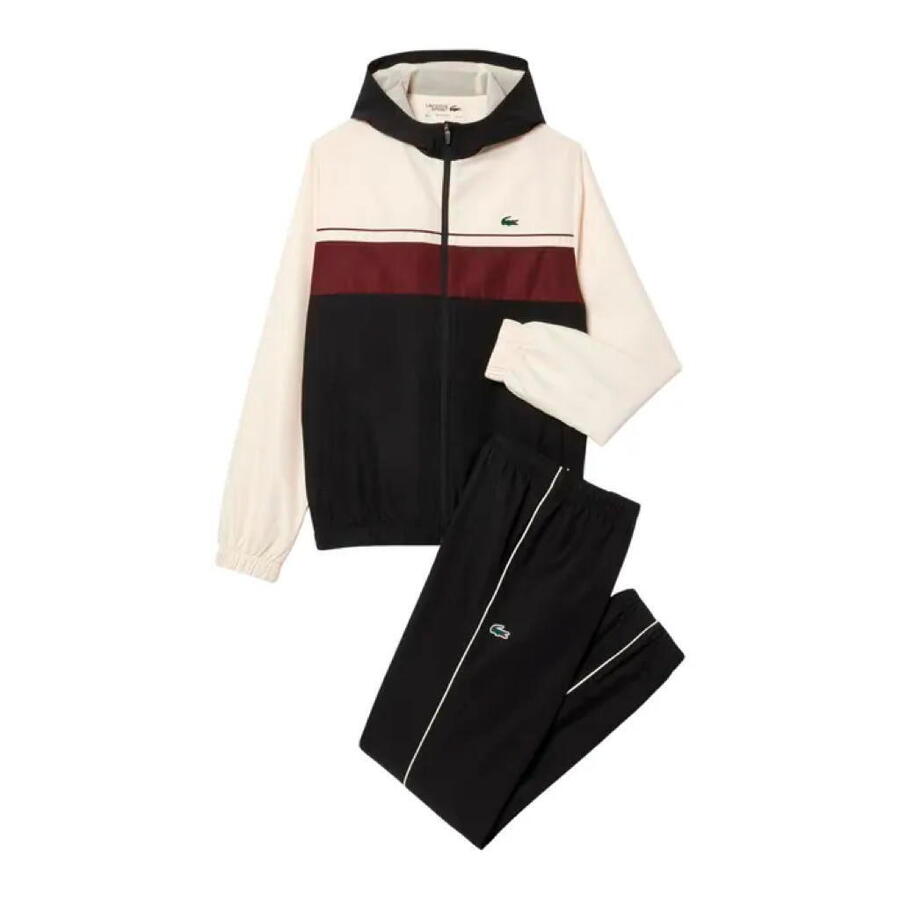 Мужской спортивный костюм Lacoste с капюшоном в стиле колорблок — WH2661
Мужской спортивный костюм Lacoste с капюшоном в стиле колорблок — WH2661