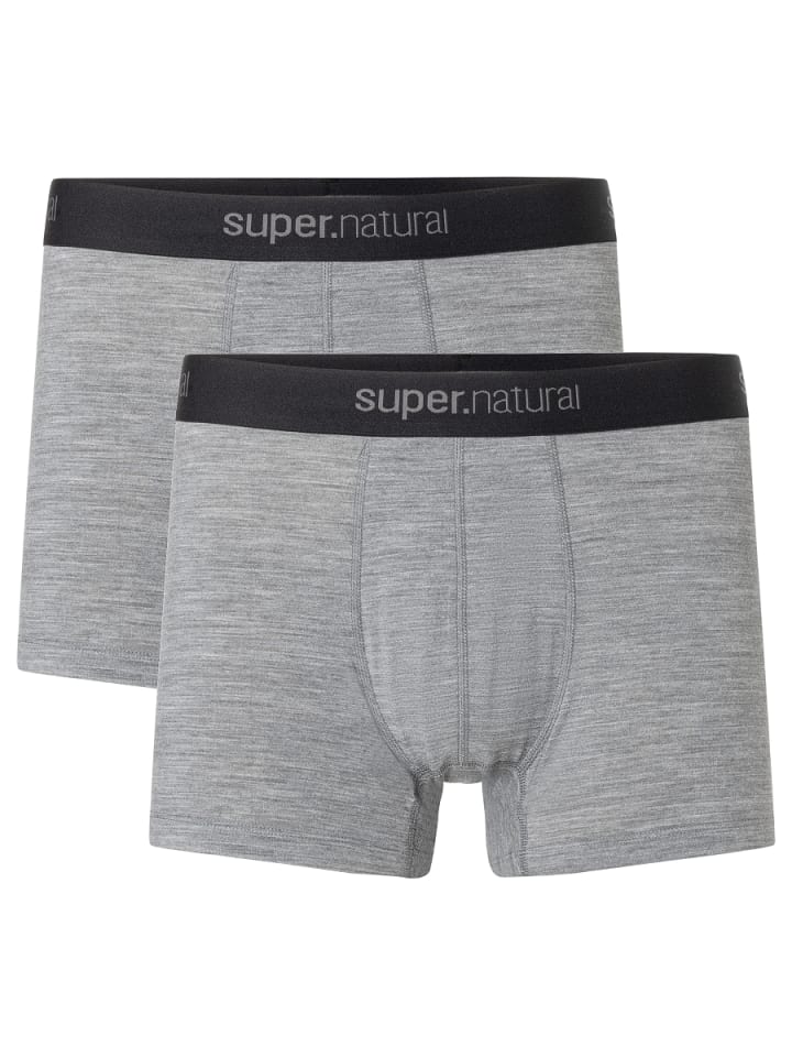 Super.natural Боксеры из мериносовой шерсти, размер M, TUNDRA175, комплект из 2 штук, серого цвета
Super.natural Боксеры из мериносовой шерсти, размер M, TUNDRA175, комплект из 2 штук, серого цвета