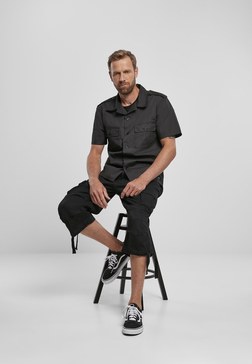 Шорты Legend Brandit, черные 
Шорты Legend Brandit, черные