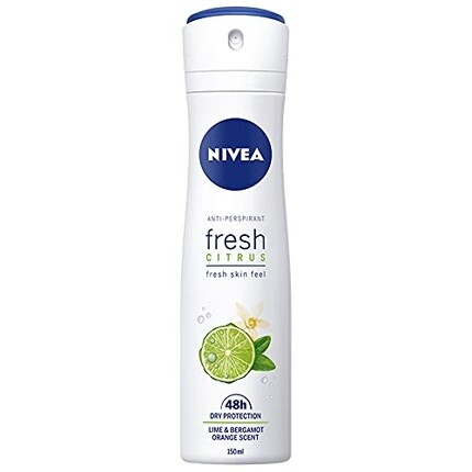 Nivea Fresh Citrus Дезодорант женский спрей 48 часов 150 мл 
Nivea Fresh Citrus Дезодорант женский спрей 48 часов 150 мл