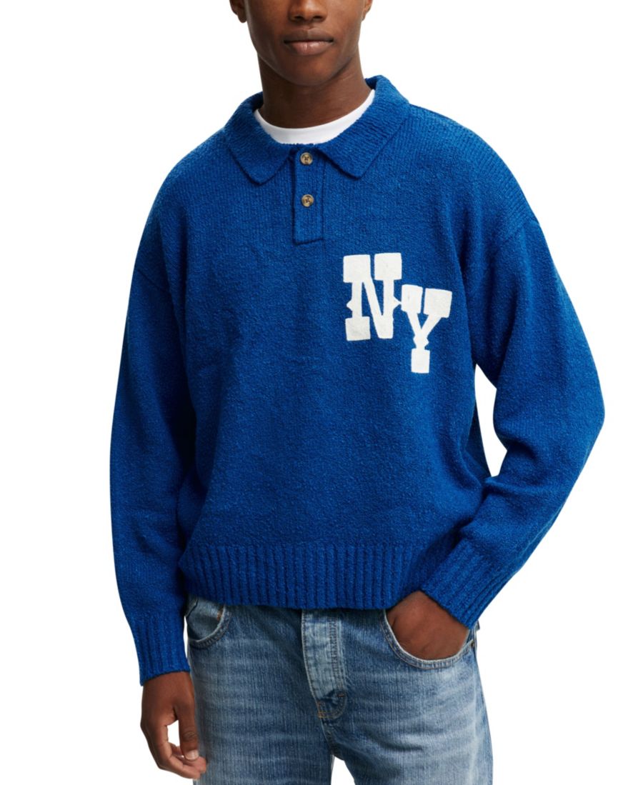 Мужская свободная регбийная рубашка COTTON ON, Blue
Мужская свободная регбийная рубашка COTTON ON, Blue