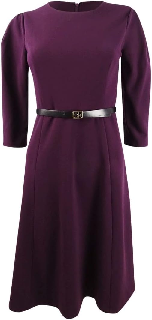 Женское платье Calvin Klein с поясом и плиссированными рукавами, Aubergine
Женское платье Calvin Klein с поясом и плиссированными рукавами, Aubergine