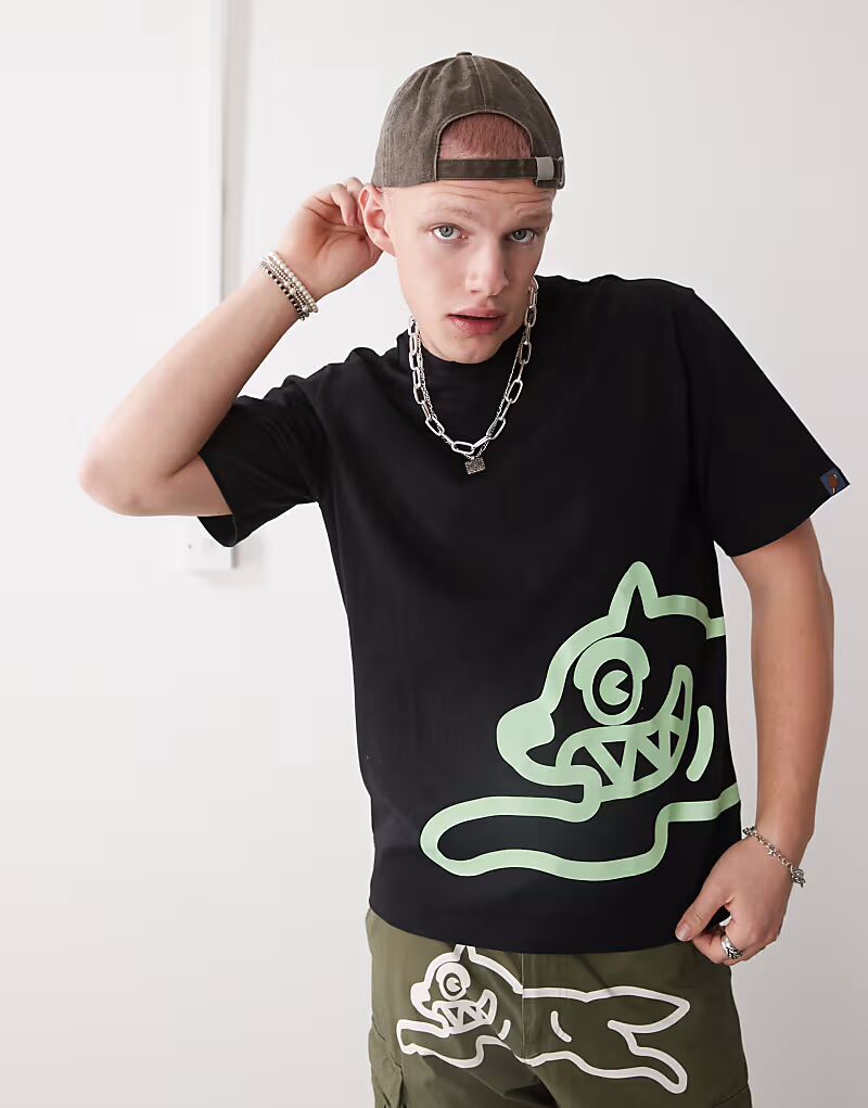 Футболка ICECREAM running dog тяжелого веса черного цвета
Футболка ICECREAM running dog тяжелого веса черного цвета