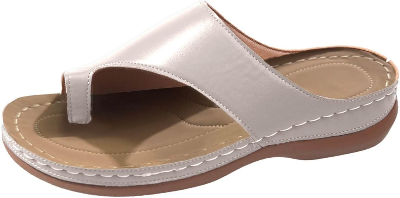 Женские босоножки на танкетке, удобные ортопедические босоножки, нарядные летние повседневные шлепанцы для ходьбы с поддержкой свода стопы, удобные сандалии на пляж, тапочки для отпуска Generic, шампань
Женские босоножки на танкетке, удобные ортопедические босоножки, нарядные летние повседневные шлепанцы для ходьбы с поддержкой свода стопы, удобные сандалии на пляж, тапочки для отпуска Generic, шампань