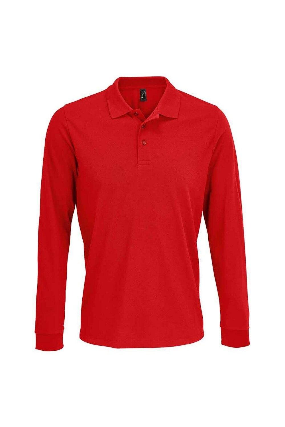 Рубашка поло с длинными рукавами Prime Pique SOL'S, красный
Рубашка поло с длинными рукавами Prime Pique SOL'S, красный