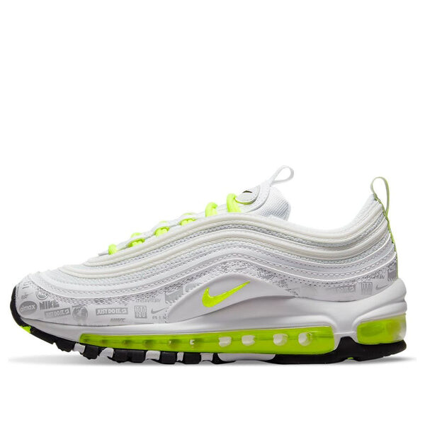 Кроссовки air max 97 Nike, белый 
Кроссовки air max 97 Nike, белый