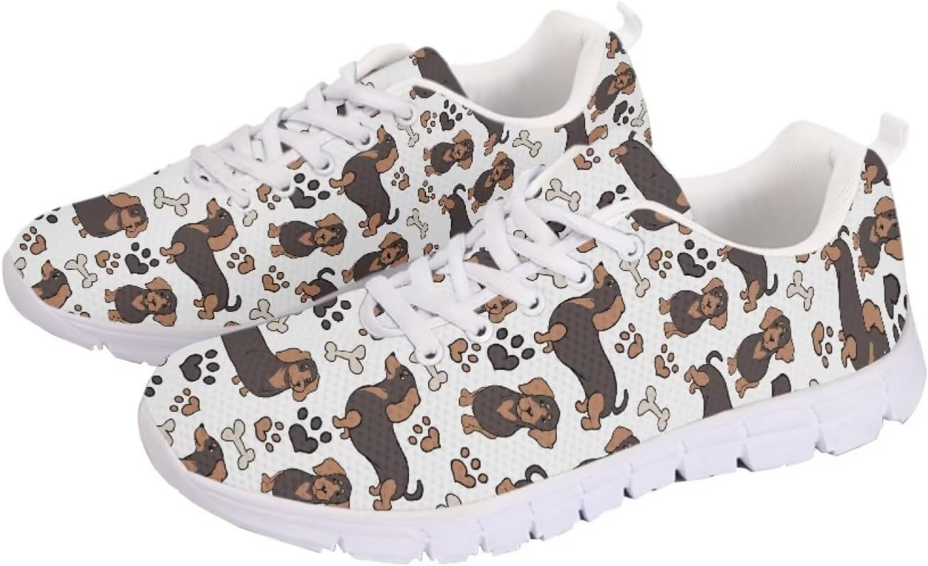 Женские клетчатые кроссовки для бега, легкие спортивные туфли с сеткой, повседневные ходовые и беговые кроссовки Getelinseng, Dachshund Paw Print
Женские клетчатые кроссовки для бега, легкие спортивные туфли с сеткой, повседневные ходовые и беговые кроссовки Getelinseng, Dachshund Paw Print