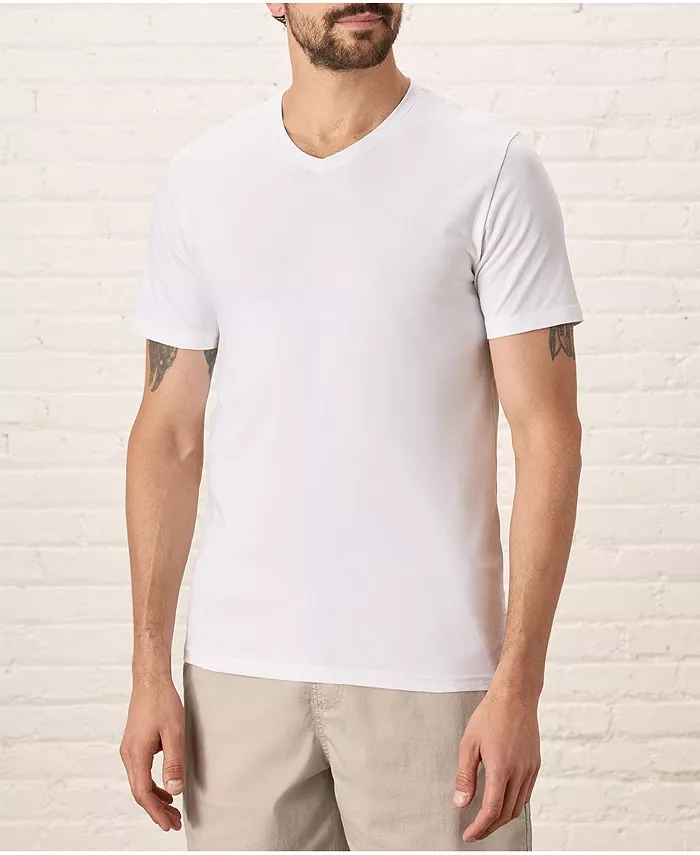 Мужская футболка Slim V-Neck из органического хлопка Luxe Stretch Jersey Pact, белый
Мужская футболка Slim V-Neck из органического хлопка Luxe Stretch Jersey Pact, белый