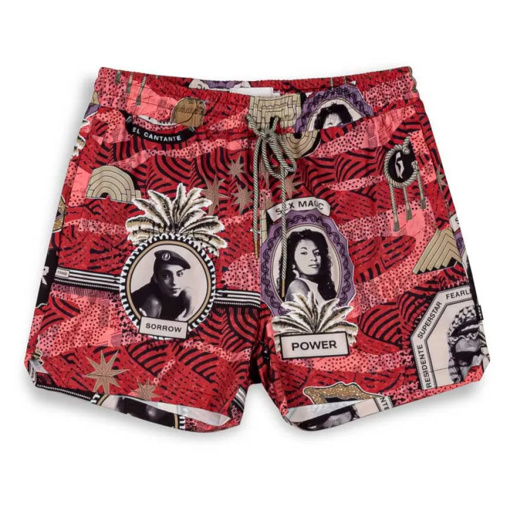 Шорты для плавания Grimey Supastar, красный
Шорты для плавания Grimey Supastar, красный