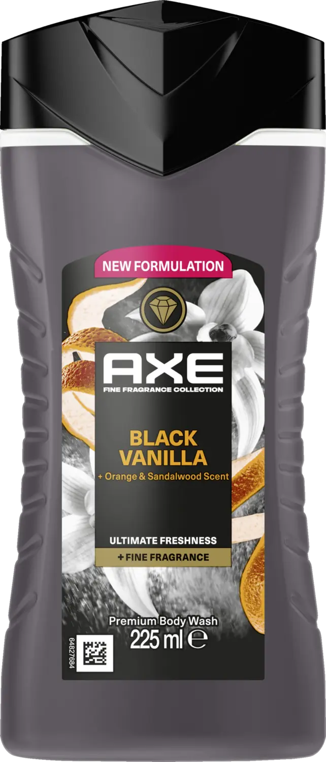 Гель для душа AXE Duschgel Fine Fragrance Black Vanilla
Гель для душа AXE Duschgel Fine Fragrance Black Vanilla