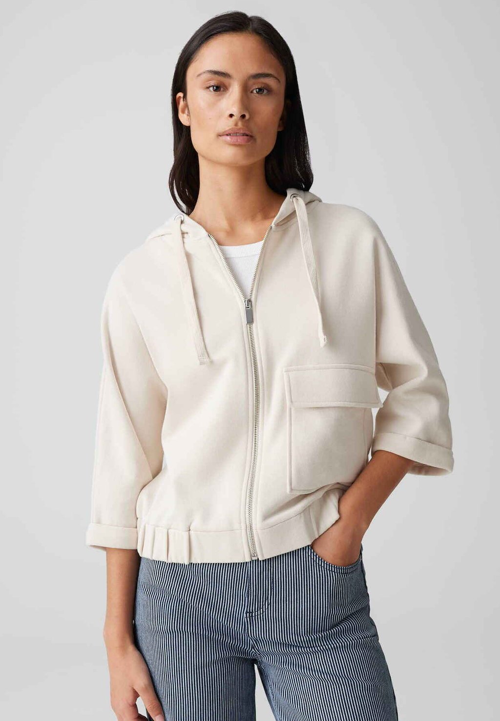 Толстовка на молнии GUSA OPUS, бежевый
Толстовка на молнии GUSA OPUS, бежевый