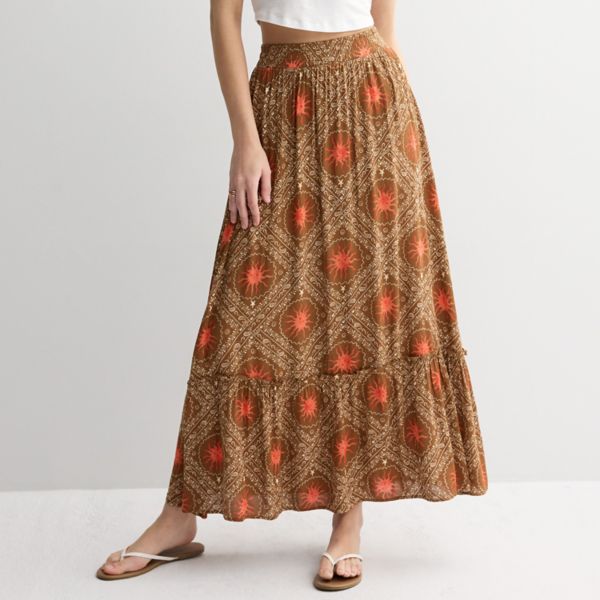 Многослойная юбка макси для девушек So, цвет brown sun
Многослойная юбка макси для девушек So, цвет brown sun