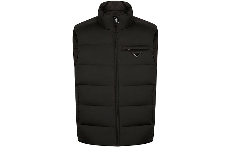 Жилет мужской Prada с логотипом, черный
Жилет мужской Prada с логотипом, черный