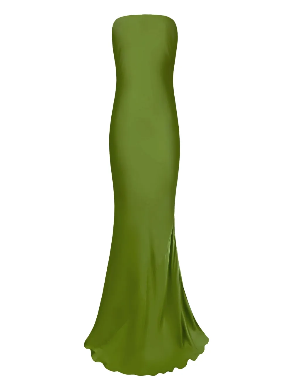 Платье без бретелек с бантом Alejandra Alonso Rojas, зеленый 
Платье без бретелек с бантом Alejandra Alonso Rojas, зеленый