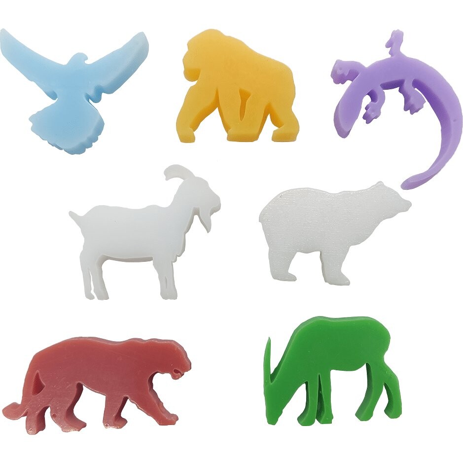 Ark Nova: набор маркеров животных Rebel
Ark Nova: набор маркеров животных Rebel