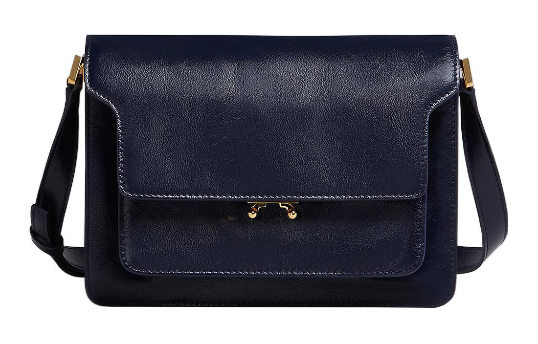 Сумка через плечо из телячьей кожи MARNI синяя
Сумка через плечо из телячьей кожи MARNI синяя