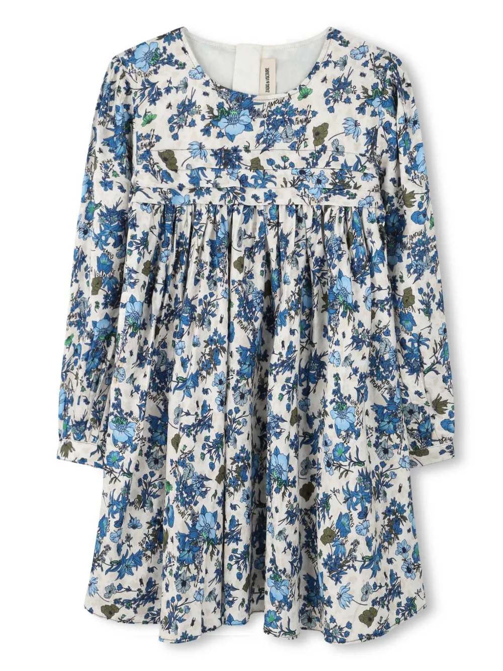 Платье с цветочным принтом Zadig & Voltaire Kids, белый
Платье с цветочным принтом Zadig & Voltaire Kids, белый