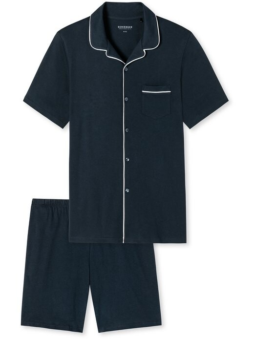 Пижама тонкий интерлок Schiesser, синий
Пижама тонкий интерлок Schiesser, синий