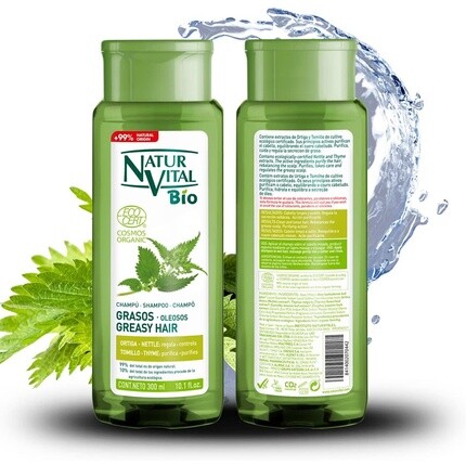 Ecocert Bio Шампунь для жирных волос 300мл Naturaleza Y Vida
Ecocert Bio Шампунь для жирных волос 300мл Naturaleza Y Vida