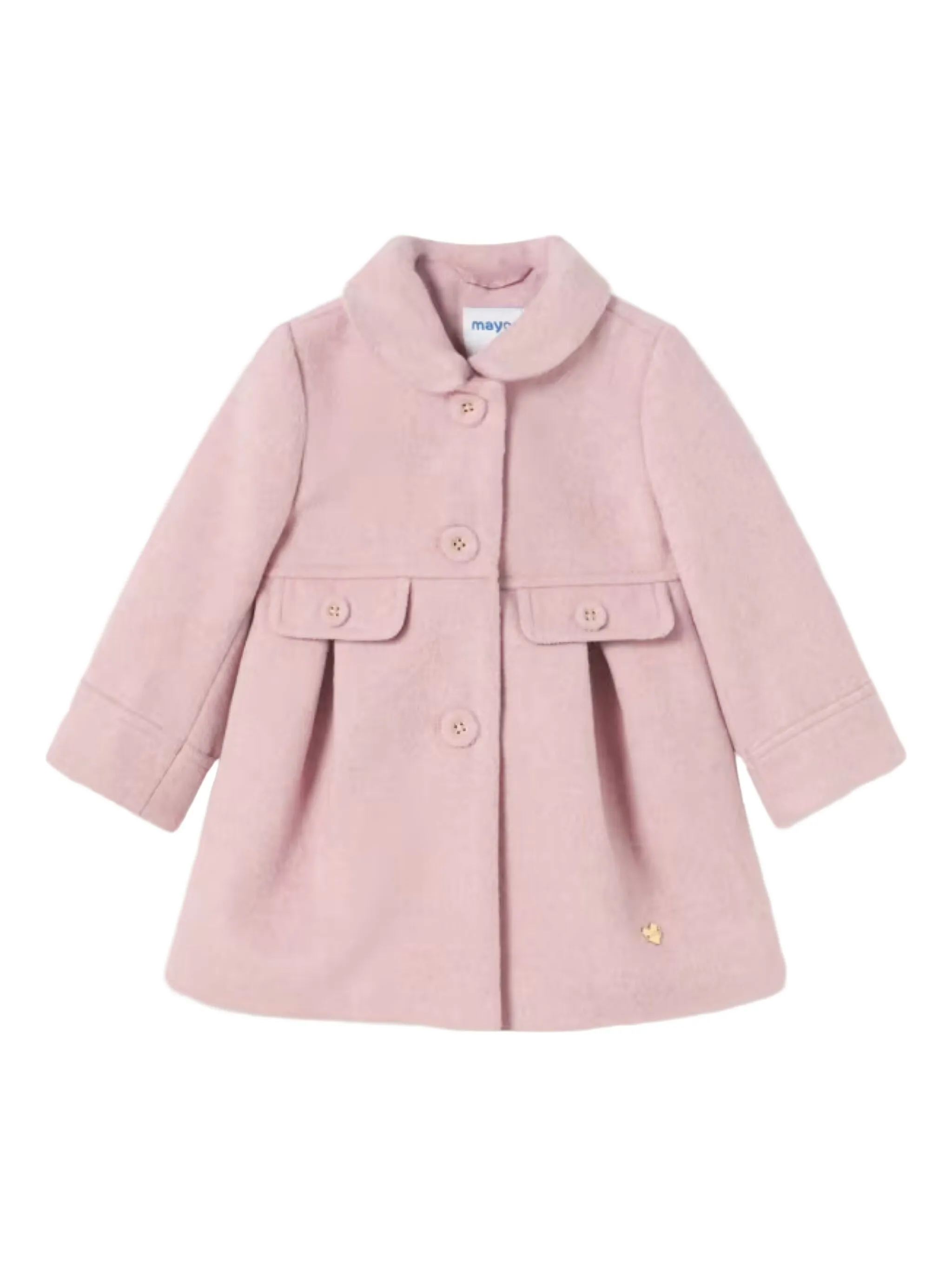 Пальто на пуговицах Mayoral, розовый
Пальто на пуговицах Mayoral, розовый