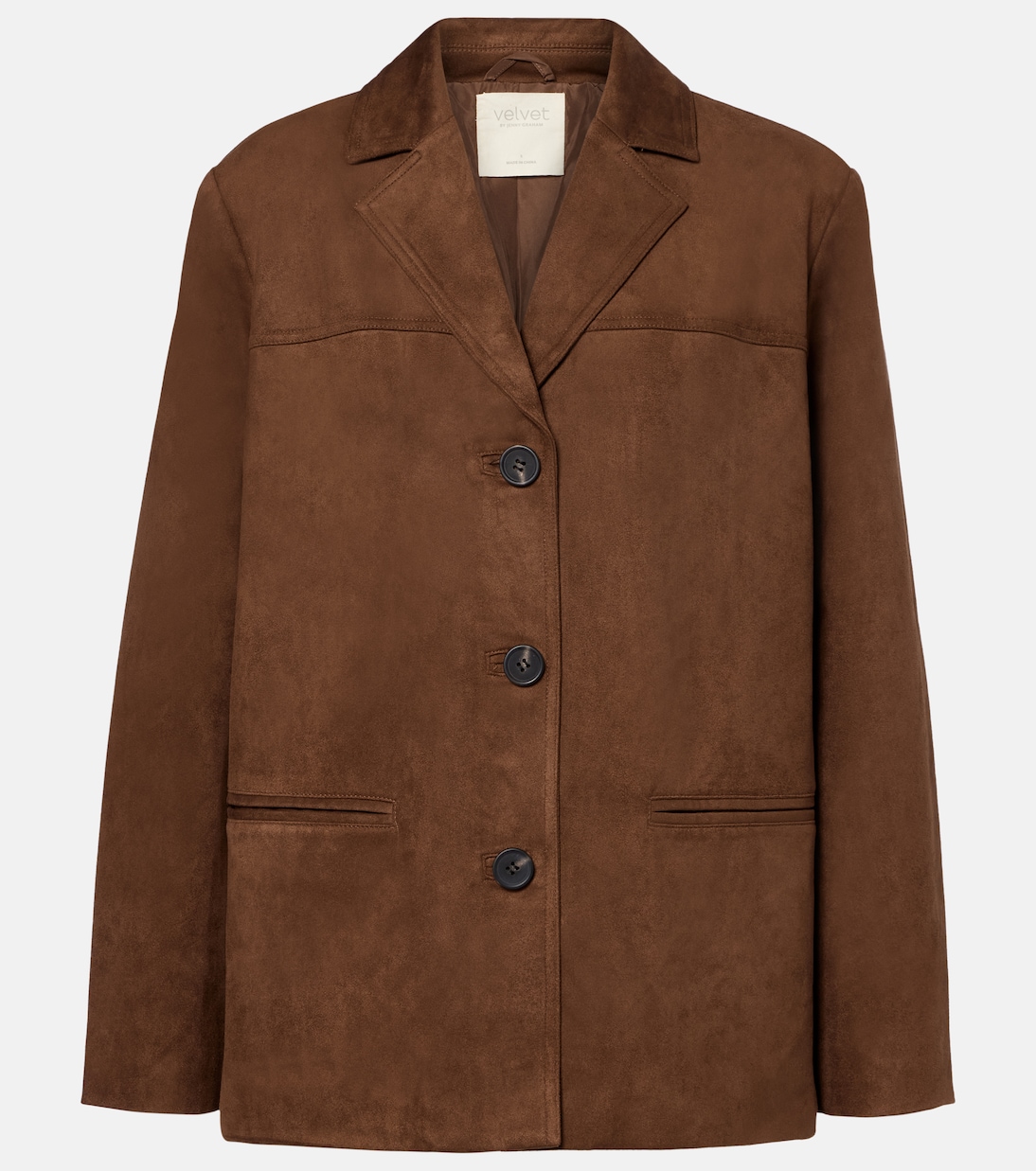 Блейзер Salie Velvet, коричневый 
Блейзер Salie Velvet, коричневый