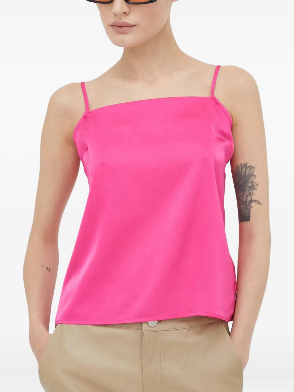 Топ с квадратным вырезом Day Birger Et Mikkelsen, розовый
Топ с квадратным вырезом Day Birger Et Mikkelsen, розовый