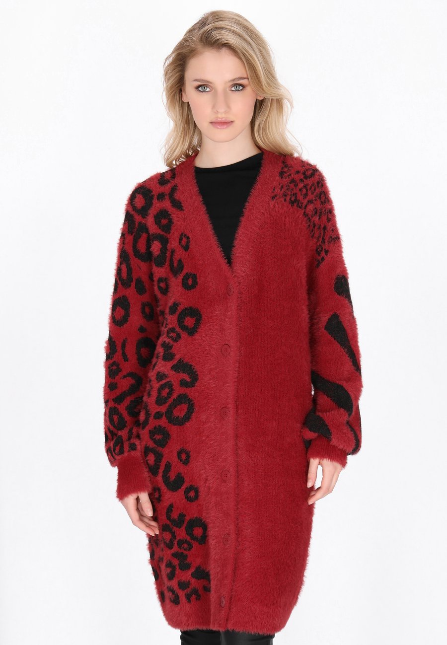 Кардиган myMo ROCKS Cardigan, Burgundy/Black/Dark Red
Кардиган myMo ROCKS Cardigan, Burgundy/Black/Dark Red