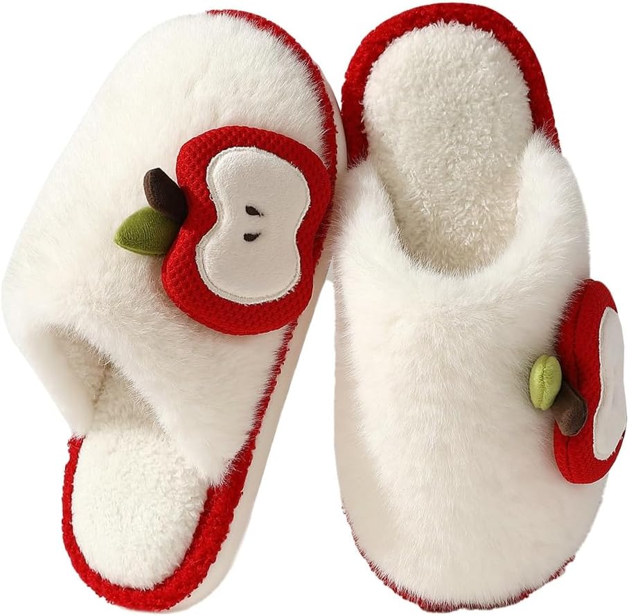 Милые пушистые тапочки в виде яблока для женщин и мужчин, теплые зимние тапочки с флисовой подкладкой, домашняя обувь для улицы и дома Yafirgeer, красный
Милые пушистые тапочки в виде яблока для женщин и мужчин, теплые зимние тапочки с флисовой подкладкой, домашняя обувь для улицы и дома Yafirgeer, красный