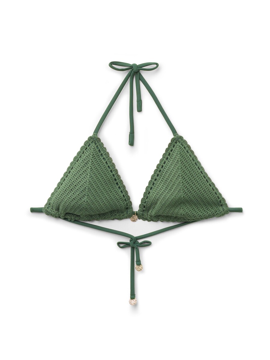 Верх бикини CALZEDONIA Classic Crochet, зеленый
Верх бикини CALZEDONIA Classic Crochet, зеленый