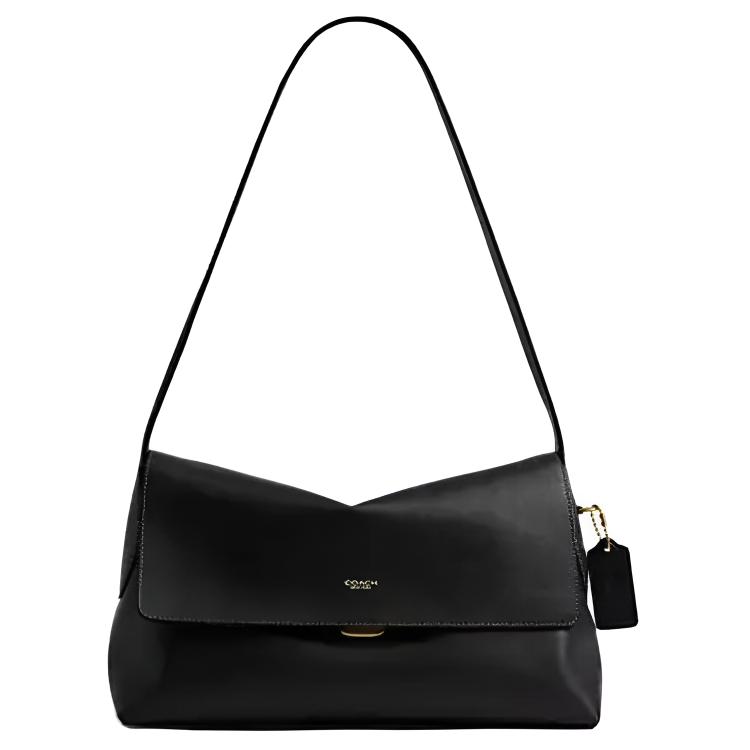 COACH Челси большая кожаная сумка через плечо для женщин black
COACH Челси большая кожаная сумка через плечо для женщин black