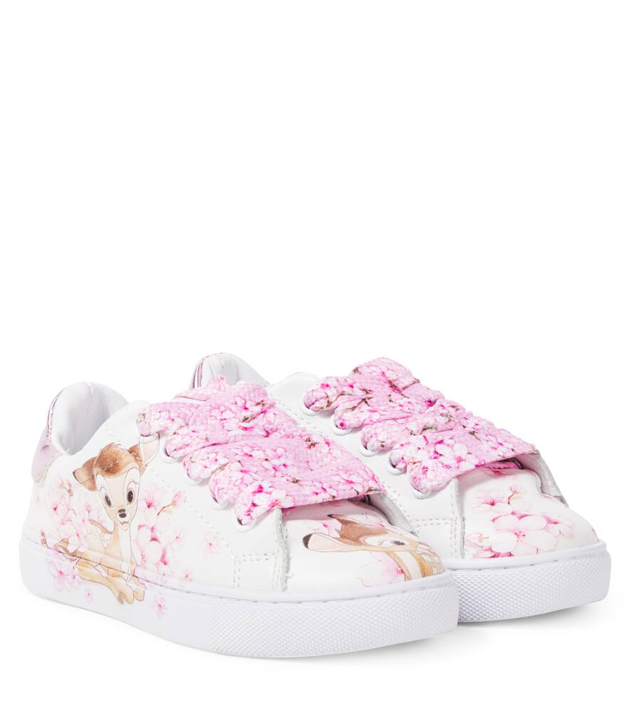Кожаные кеды Disney Bambi Monnalisa, Bianco + Rosa Fairytale
Кожаные кеды Disney Bambi Monnalisa, Bianco + Rosa Fairytale