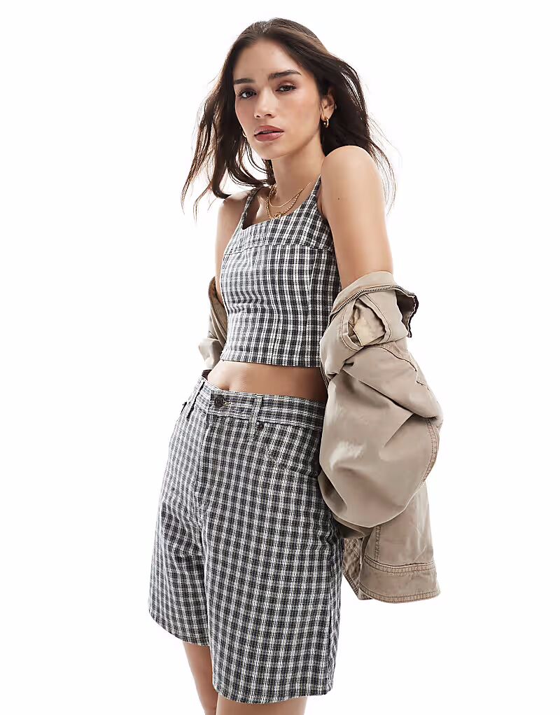 Джинсовый топ Levi's в клетку, черный Levi'S
Джинсовый топ Levi's в клетку, черный Levi'S