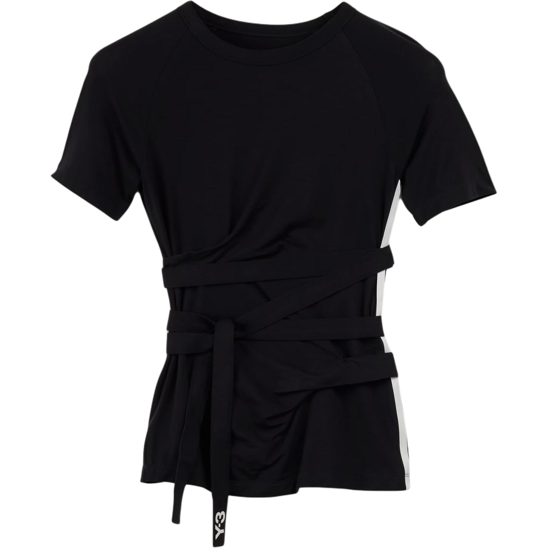 Футболка с коротким рукавом и завязками Y 3 Y-3, черный
Футболка с коротким рукавом и завязками Y 3 Y-3, черный