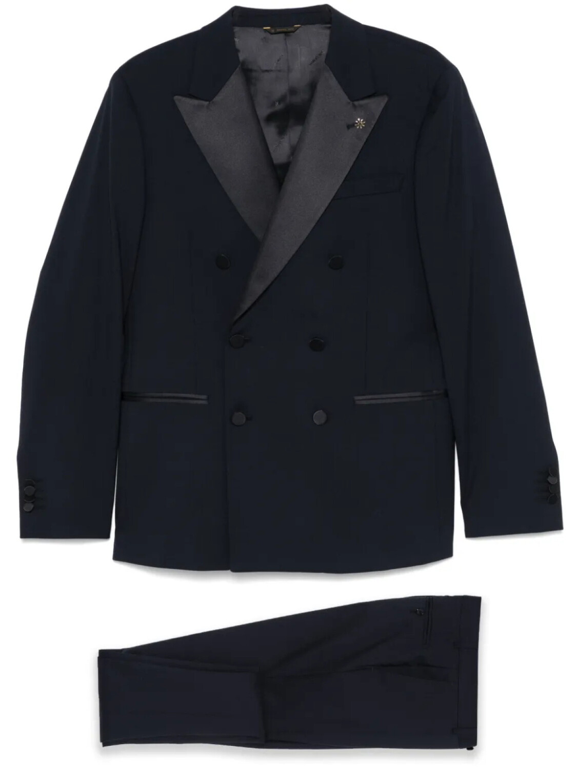 Двубортный костюм Manuel Ritz, синий
Двубортный костюм Manuel Ritz, синий