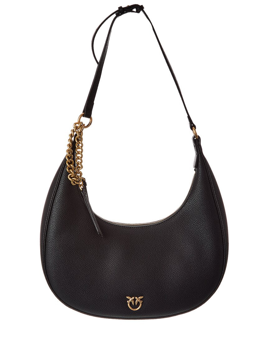 PINKO Большая кожаная сумка-хобо
PINKO Большая кожаная сумка-хобо