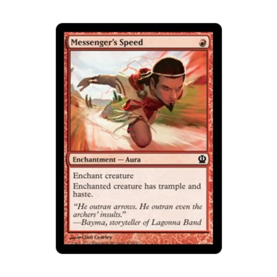 CCG Скорость посланника (С), MTG - Theros
CCG Скорость посланника (С), MTG - Theros