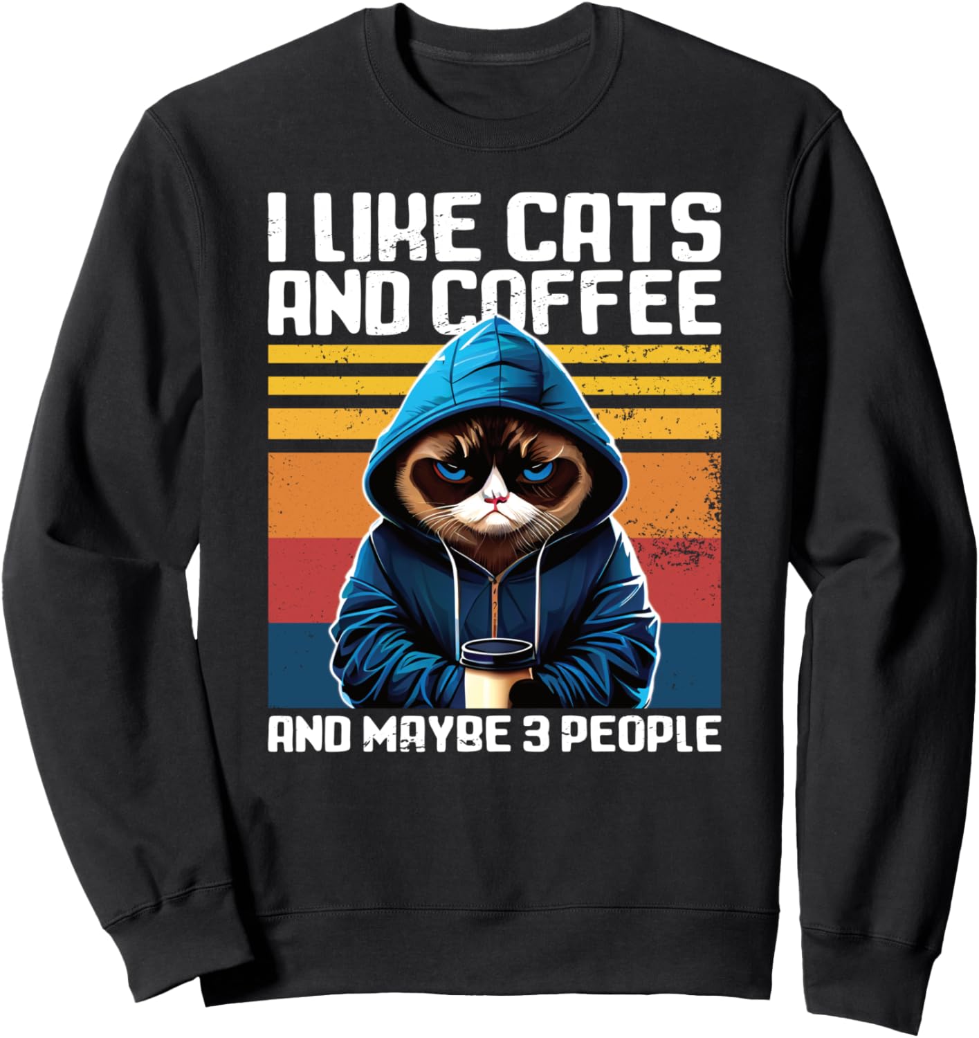 Мне нравятся кошки, кофе и, возможно, три человека. Толстовка Funny Saying I Animals & Fun I Ladies & Gentlemen, черный
Мне нравятся кошки, кофе и, возможно, три человека. Толстовка Funny Saying I Animals & Fun I Ladies & Gentlemen, черный