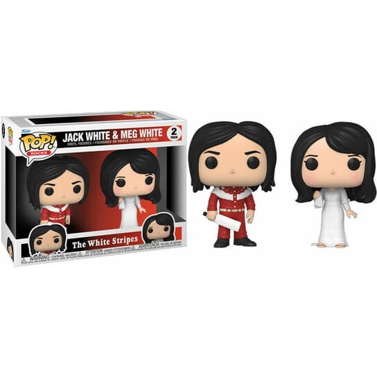 Набор 2 Фигурки Pop The White Stripes Джек Уайт И Мэг Уайт Funko 
Набор 2 Фигурки Pop The White Stripes Джек Уайт И Мэг Уайт Funko